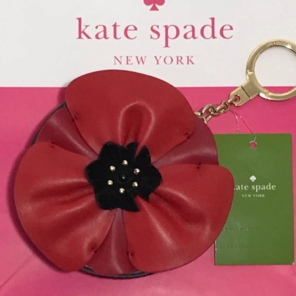 SOLD/Authentic Kate Spade OohLa-La Flower coin/Key - Picture 5 of 14